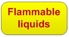 Flammable liquids
