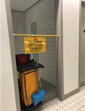 Closed for cleaning springbar Closed for cleaning springbar