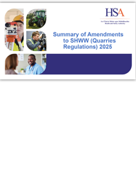 Summary of Amendments to SHWW (Quarries Regulations) 2025 thumbnail