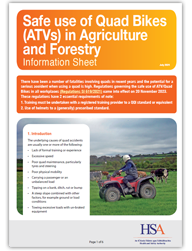 Safe use of Quad Bikes in Agriculture and Forestry thumbnail