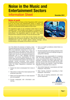 Noise in Entertainment 2012 thumbnail