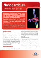Nanoparticles Information Sheet thumbnail