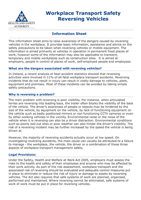 Workplace Transport Safety Reversing Vehicles thumbnail