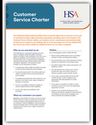 Customer Service Charter thumbnail