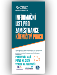 HSA Silica Leaflet - Czech thumbnail