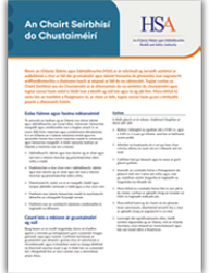 An Chairt Seirbhísí do Chustaiméirí thumbnail