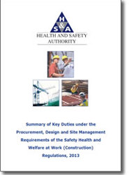 Summary of Key Duties under the Procurement, Design and Site Management Requirements of the Safety Health and Welfare at Work (Construction) Regulations, 2013 thumbnail