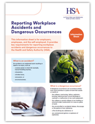 Reporting Workplace Accidents and Dangerous Occurrences thumbnail