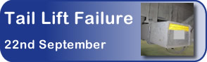 tail lift failure tail lift failure