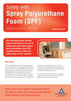 Spray Polyurethane Information Sheet thumbnail