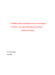 Feasibility Study on Estimation of Costs of Workplace Accidents, work-related ill-health and non-injury incidents in Ireland thumbnail
