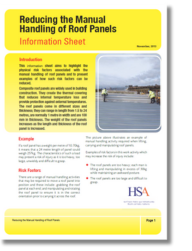 Reducing the Manual Handling of Roof Panels thumbnail