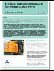 Storage of Hazardous Chemicals in Warehouses and Drum Stores thumbnail