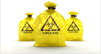bags of biological waste bags of biological waste