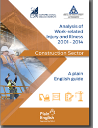 Research Programme on Health Safety and wellbeing at Work - Construction Sector (Plain English) thumbnail