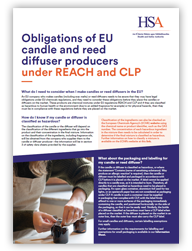 Obligations of EU candle and reed diffuser producers under REACH and CLP thumbnail