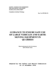 Guidance to Ensure Safe Use of Large Vehicles and Earth-moving Equipment in Quarries thumbnail