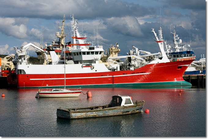 Picture of a trawler Picture of a trawler