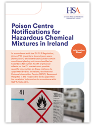 Poison Centre Notifications for Hazardous Chemical Mixtures in Ireland thumbnail
