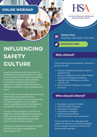 Influencing Safety Culture Webinar Flyer thumbnail
